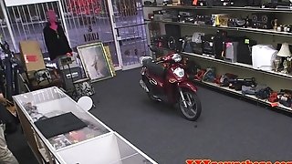 Pawnshop Scooter First-timer Dicksucking Chief