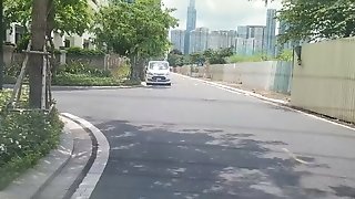 Fucking Public Vietnamese Fwb In The Car