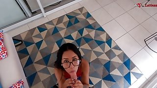 Big Booty Brazilian Alessandra Blows And Gets Fucked Hard - Point Of View