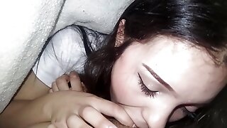 Beautiful Teenager Providing A Deep Blow-job To A Good Sausage And Then Fucking In Different Positions That Diminutive And Taut Snatch Is